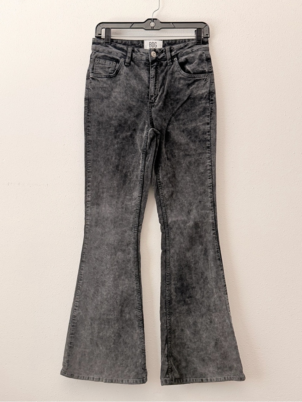 Urban Outfitters BDG Black Corduroy Flare Jeans